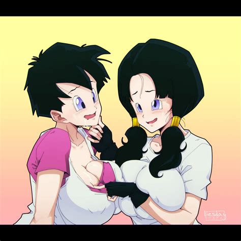 Videl X2 Commission By Liesday On Deviantart