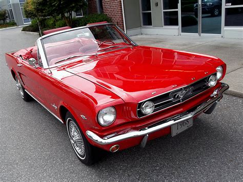 1965 Red Mustang Convertible Vern