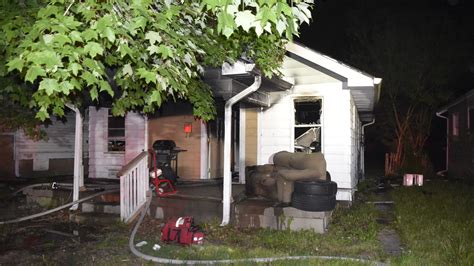 Indianapolis Fire Two Children Rescued One Man Dies In Blaze At Home