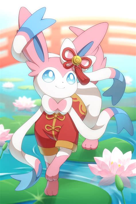 Sylveon And Sylveon Pokemon And 2 More Drawn By Monaka Hc Pkmn