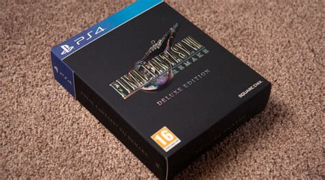Final Fantasy Vii Remake Deluxe Edition Video Game Shelf