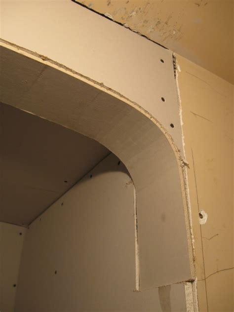 Bending Drywall And Cutting Chatter On Tight Radius Arches Fine