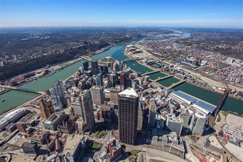 Dave Dicello Photography Aerial Views Of Pittsburgh Looking Over