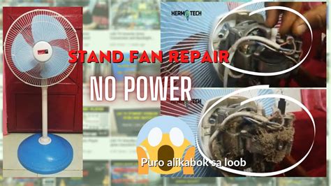 Stand Fan Repair I No Power Youtube