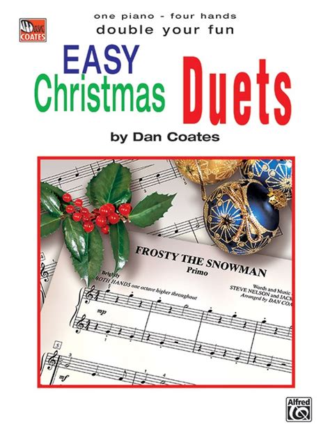 Double Your Fun Easy Christmas Duets Piano Duet 1 Piano 4 Hands