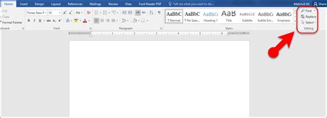Text Editing Group In Microsoft Word 2016 Wikigain