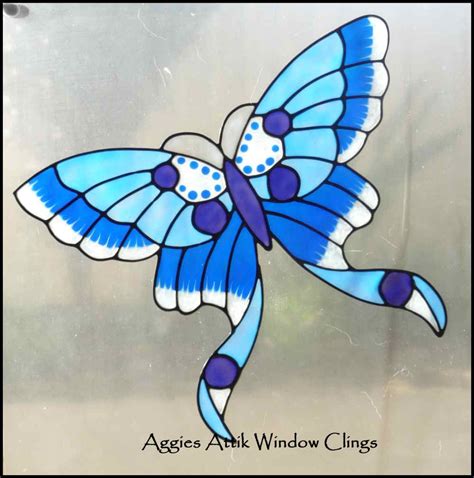 Stained Glass Window Clings Stained Glass Windows Fairy Decor