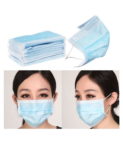 Moreover, improper use of face masks may reduce the effectiveness of the prevention of transmission risk. Face Mask Dust Filter Mouth Cover,100pcs pack: Buy Face ...