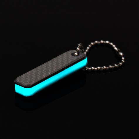Keychain Carbon Fiber Lume Lumi Works Touch Of Modern