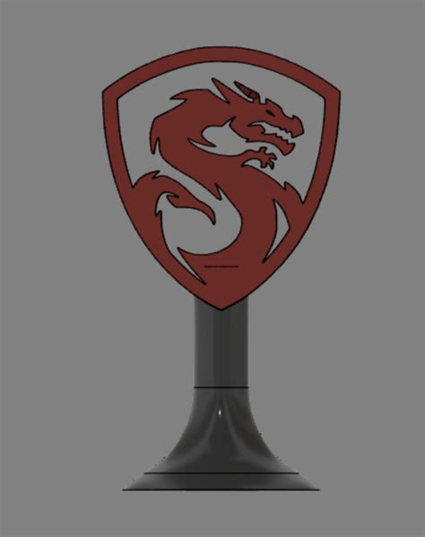 Stl File Dragon Headphone Stand・design To Download And 3d Print・cults