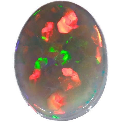 Sparkling Oval Shape Gem Dark Opal 1 Ct Opal Galaxy