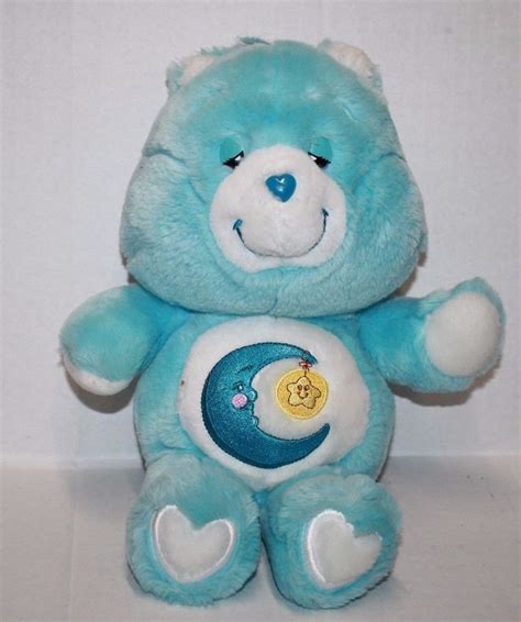American Greetings Care Bear Bedtime Bear 13 Blue Plush Soft Toy