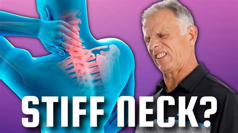 Second Stretches To Cure A Stiff Neck Now Pain Relief Exercises Youtube