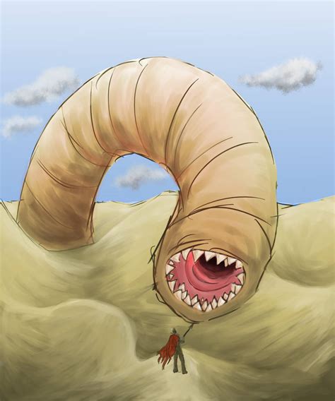 Giant Worm By Smeekiee On Deviantart