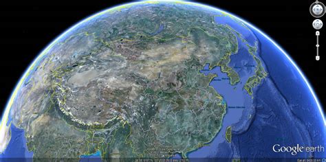 China Map And China Satellite Image