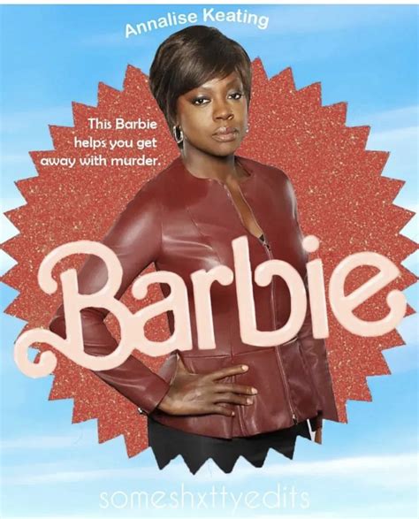 Inquirer On Twitter Annalise As Barbie Look Hollywood Actress Viola Davis Who Played The