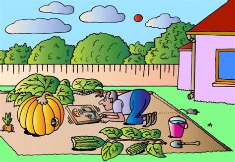 Find funny gardening photos gardening humor hilarious garden decorations garden theme cartoons and humorous garden images. cartoon garden | Wallpapers