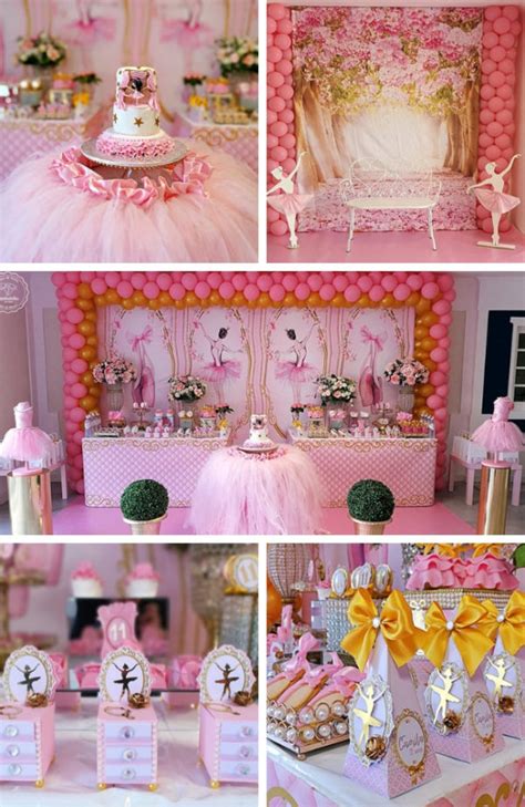 Pink Ballerina Party Baby Shower Ideas 4u
