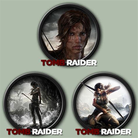 Tomb Raider Icons By Kodiak Caine On Deviantart