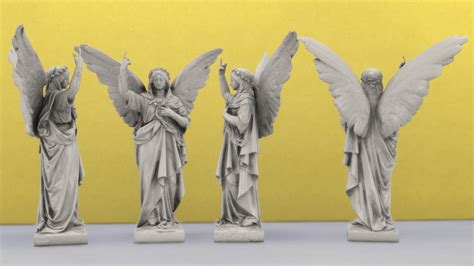 Angel Statue By Thejim07 At Mod The Sims 4 Sims 4 Updates