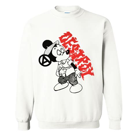 Mickey Drug Fix Destroy Sweatshirt Bsm