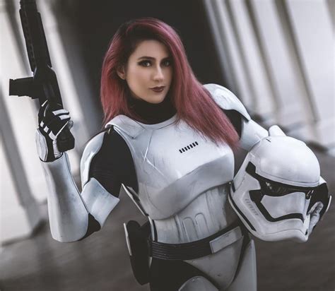 Elizabeth Rage As A Stormtrooper Cosplay By Elizabethragecosplay