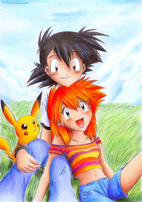 ash and misty ash and misty fan art 13760829 fanpop