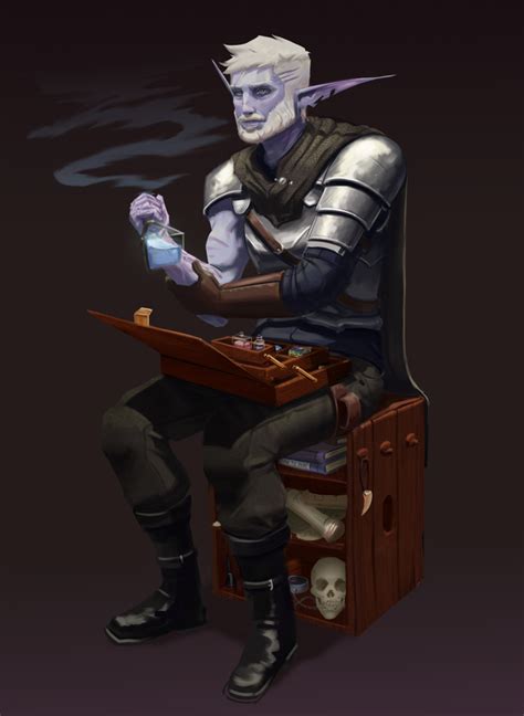Oc Art Zirael Alchemist Witch Hunter Owner Of A Neat Box Dnd In