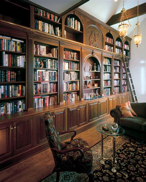Cunningham Library Traditional Home Office And Library New York