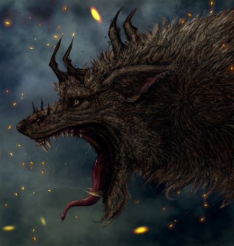 Fenrir Concept 3 By Hallowing On Deviantart
