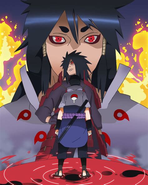 Sasuke Madara Indra Anime Naruto Uzumaki Art Anime Naruto