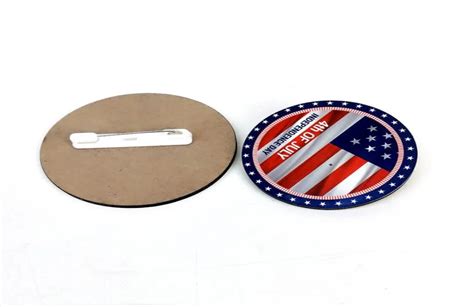 Sublimation Badges Mdf Party Pins Buttons Design A Badge For Diy Crafts