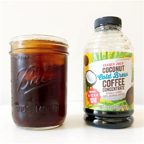 Coconut Cold Brew Coffee Concentrate 5 Trader Joes College