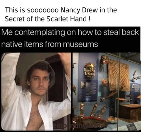 Nancy Drew Game memes ? Secret of the Scarlet Hand | Nancy drew games, Nancy drew, Best nancy 