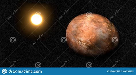 Scorching Hot Hellish Deformed Evaporated Planet Extremely Detailed And Realistic 3d
