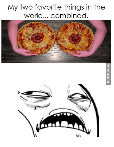 Boobs And Pizza Gag
