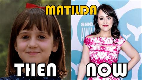 matilda cast then and now