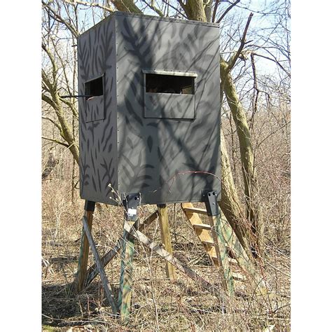 Shadow Hunter 4x4 Insulated Gun Blind 125680 Ground Blinds At