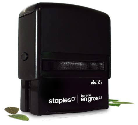 Staples Self Inking Eco Stamps Assistive Technology