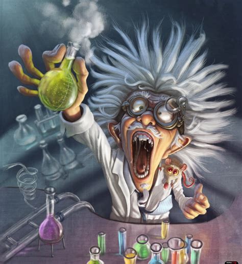 Evil Scientist Cartoon Characters