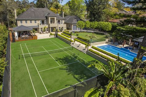 Mccourt tennis courts is in miami, florida. tennis court | Tennis court backyard, Tennis court design ...