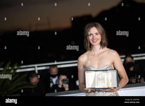 Renate Reinsve Poses With Best Actress Award For The Worst Person In