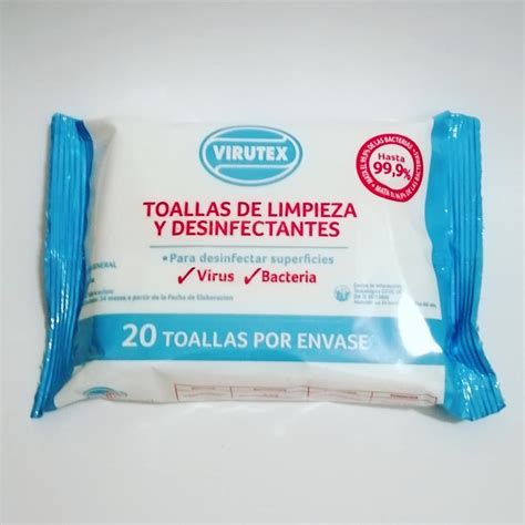 Toallitas De Limpieza Y Desinfectantes Virutex Mr Cleaner
