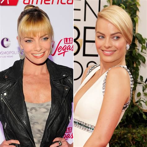 Jaime Pressly And Margot Robbie Celebrity Lookalikes Celebrities Who Look The Same