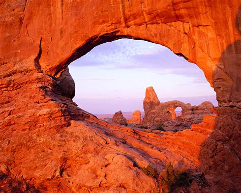 North Window And Turret Arch Arches National Park Ut Thomas Mangan