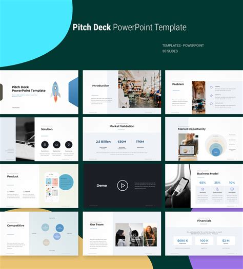 Business Pitch Powerpoint Template Free Of 25 Best Pitch Deck Templates