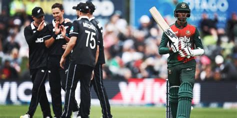 Bangladesh beat new zealand by 6 wickets in the second semifinal on thursday to book a place in the final on sunday vs defending champions india. New Zealand beat Bangladesh by 8 wickets in 1st ODI - ARAB TIMES - KUWAIT NEWS