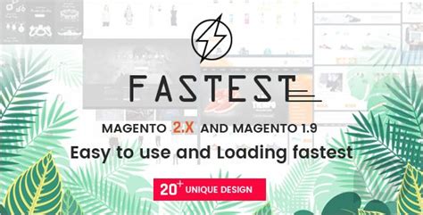 Fastest V234 многоцелевая адаптивная тема для Magento Всё для