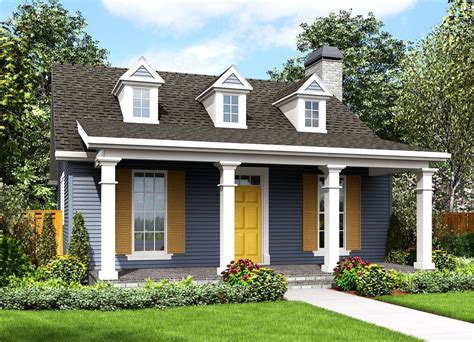 Plan 69638am One Bedroom Guest House Cottage House Plans Cottage
