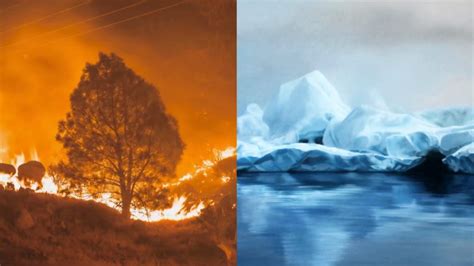 Artists Harness The Power Of Fire And Ice To Shape